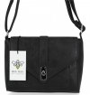 BEE BAG Torebka Damska Listonoszka Maria Czarna