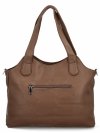Torebka Damska typu Shopper Bag firmy Herisson Ciemno Beżowa