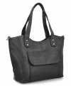 Torebka Damska typu Shopper firmy Herisson Szara