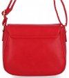 BEE BAG Torebka Damska Listonoszka Valentina Czerwona