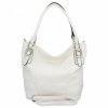 Torebka Damska Shopper Bag XL firmy Hernan Biała