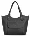 Torebka Damska typu Shopper firmy Herisson Szara