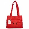 Torebka Damska typu Shopper Bag firmy Hernan Czerwona