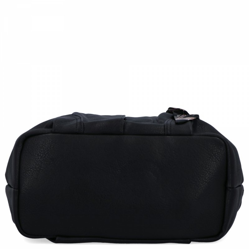 Torebka Damska typu Shopper Bag firmy Herisson Czarna