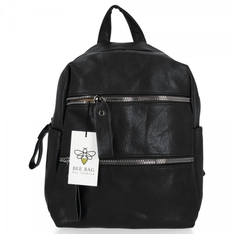 BEE BAG Plecak Damski Jennifer Czarny