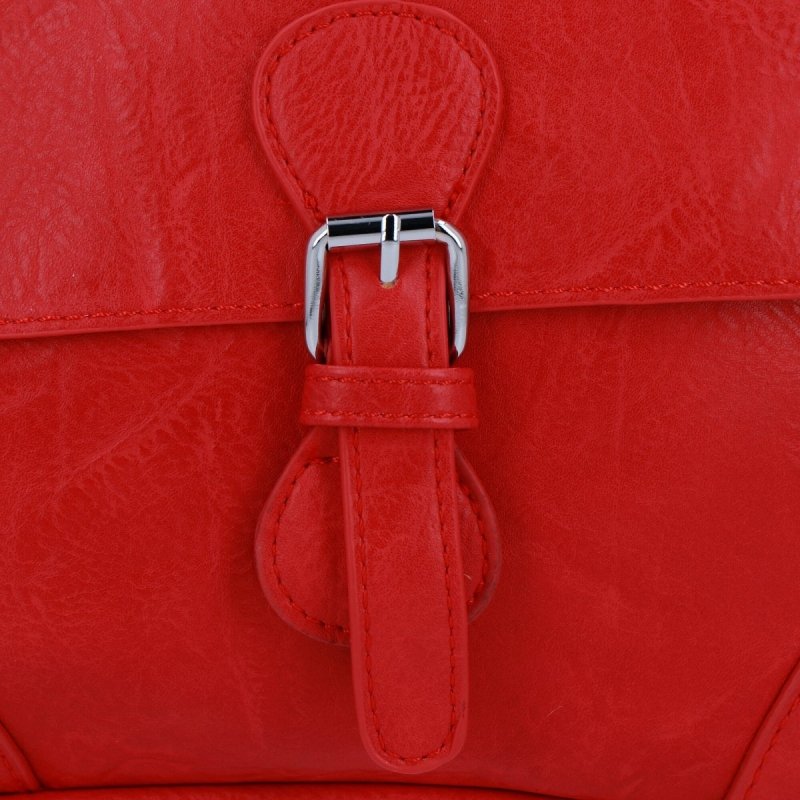 Plecak Damski XL firmy Herisson Czerwony