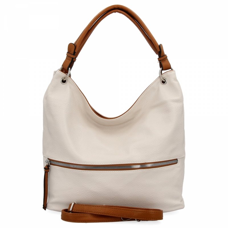 Torebka Damska XL firmy Hernan Beżowa/Ruda