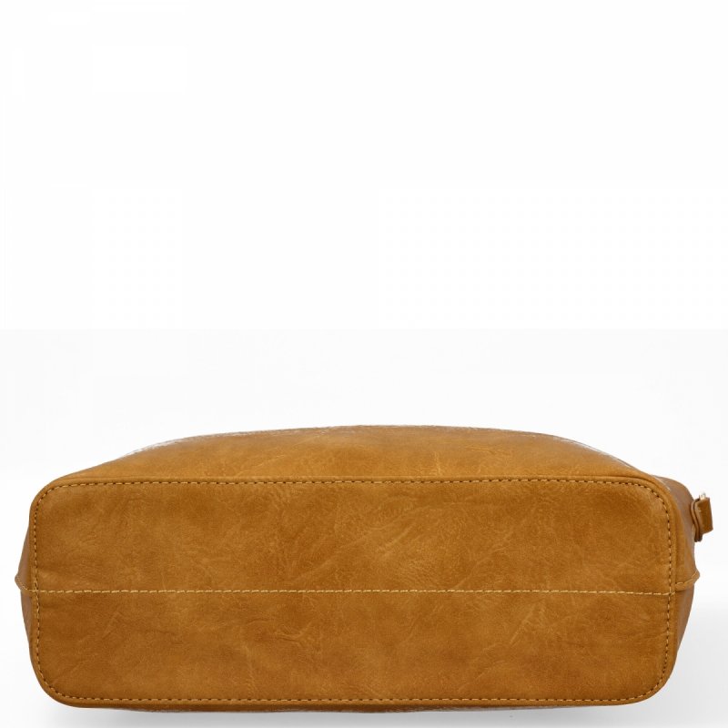 Elegancka Torebka Damska rozmiar M firmy Herisson Jasno Ruda