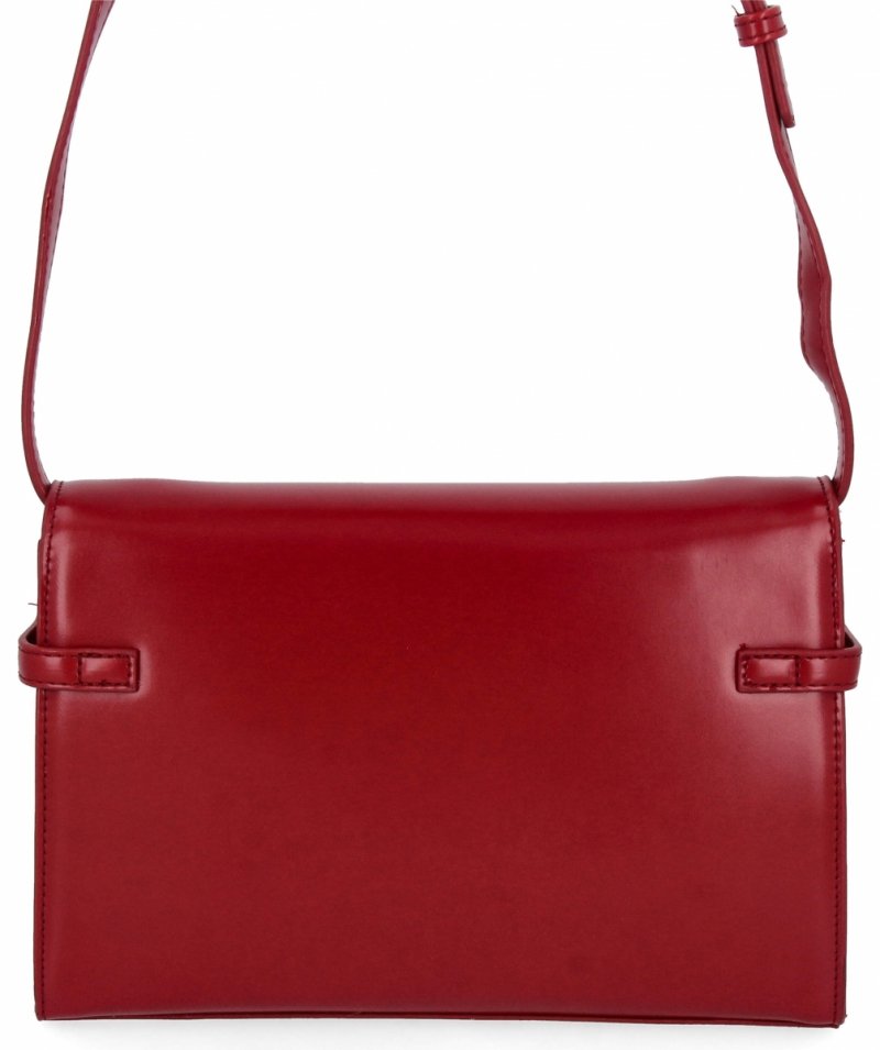 Elegancka Torebka Damska Listonoszka firmy Herisson Czerwona