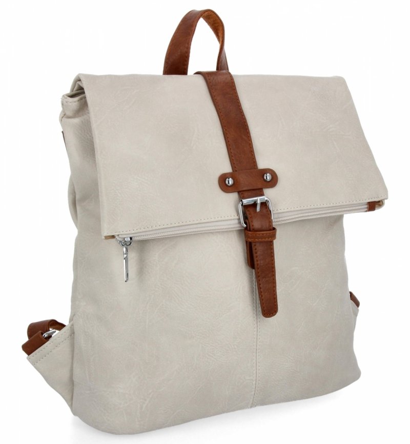 Plecak Damski Vintage firmy Herisson Beżowy