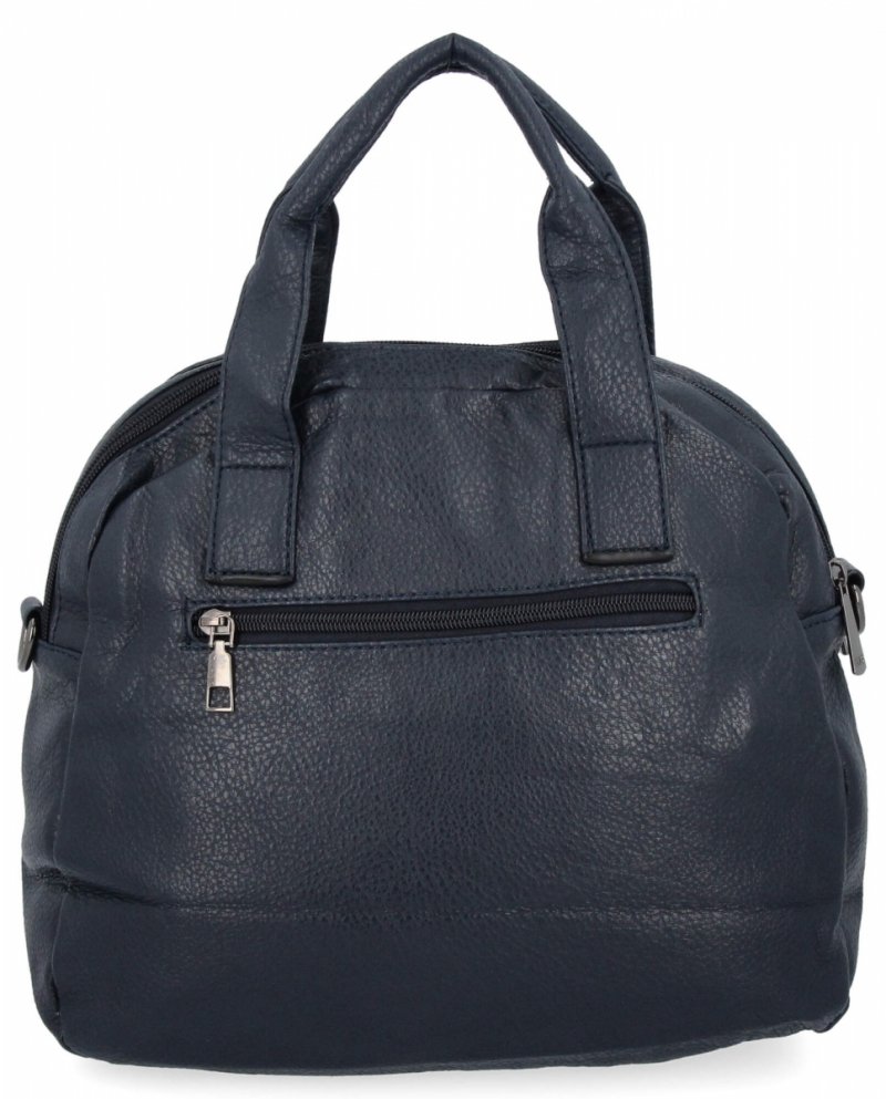 Dwukomorowa Torebka Damska firmy Hernan Granatowa