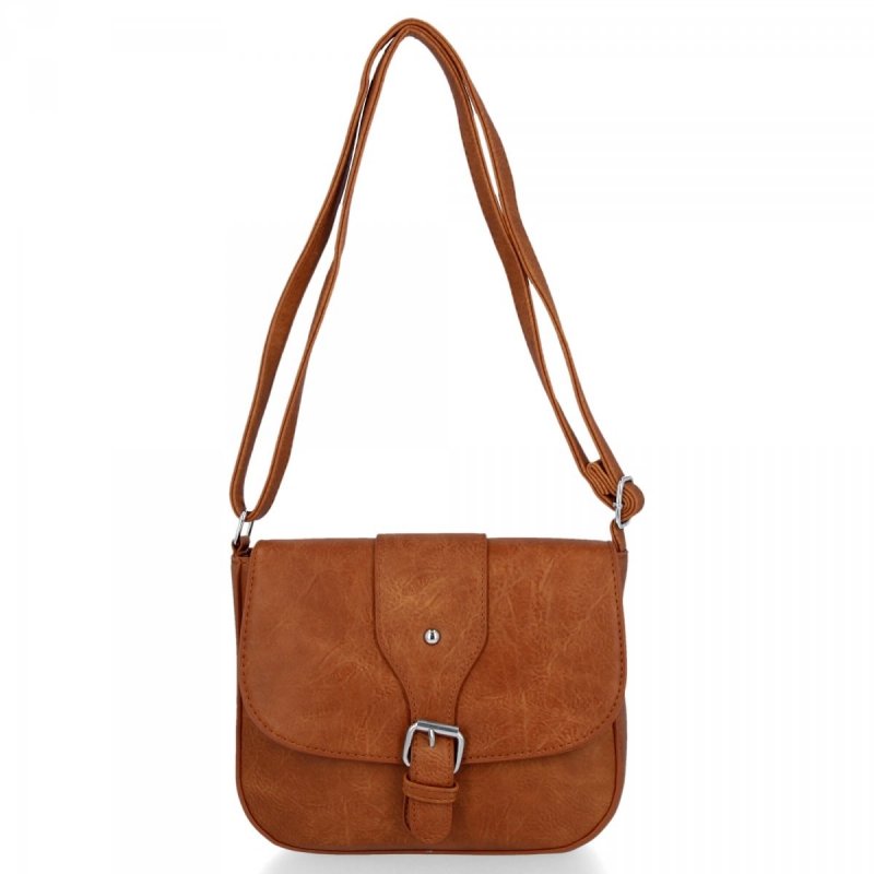 BEE BAG Torebka Damska Listonoszka Andrea Ruda