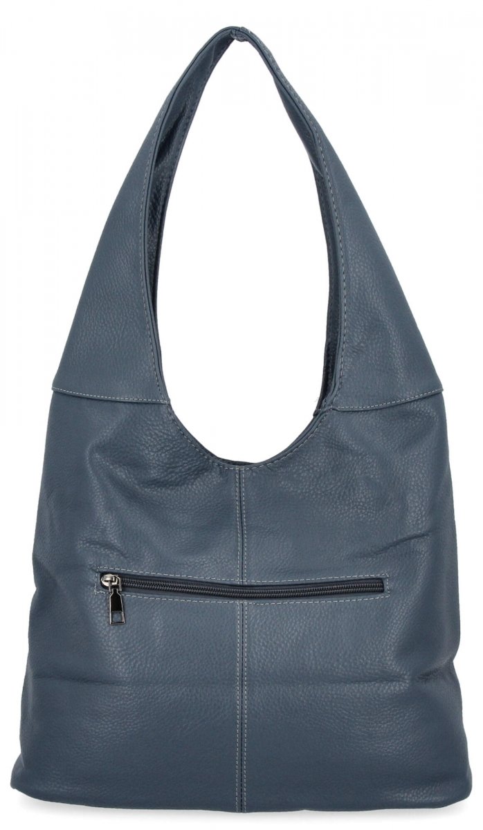 Uniwersalna Torebka Damska Shopper Bag firmy Hernan Jasno Niebieska