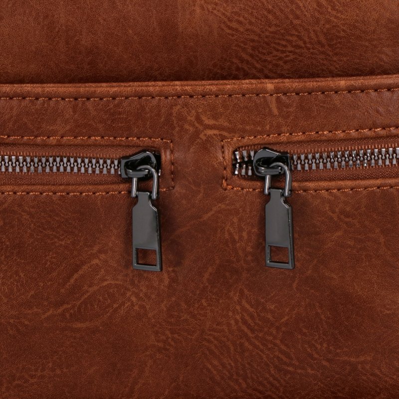 Torebka Aktówka Damska A4 firmy Herisson Ruda