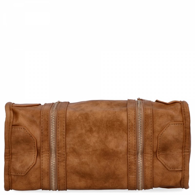 Torebka Damska w Stylu Vintage firmy Herisson Jasno Ruda