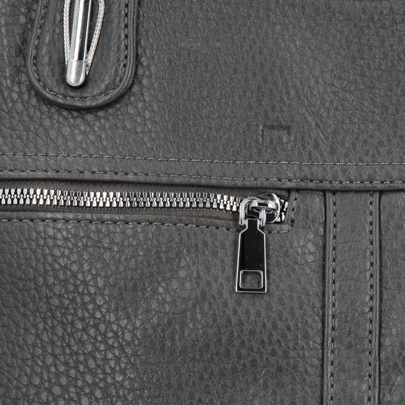 Torebka Damska typu Shopper Bag firmy Herisson Szara