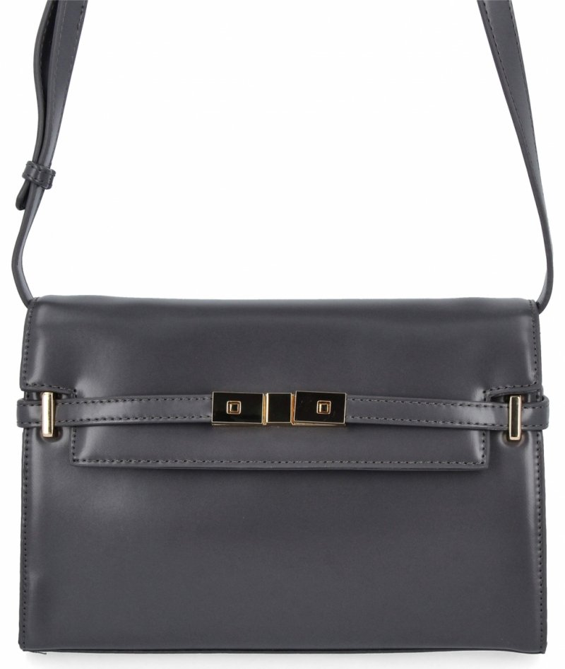 Elegancka Torebka Damska Listonoszka firmy Herisson Szara