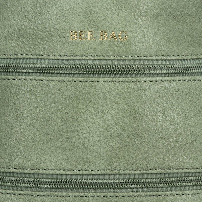 BEE BAG Torebka Damska Listonoszka Celine Zielona