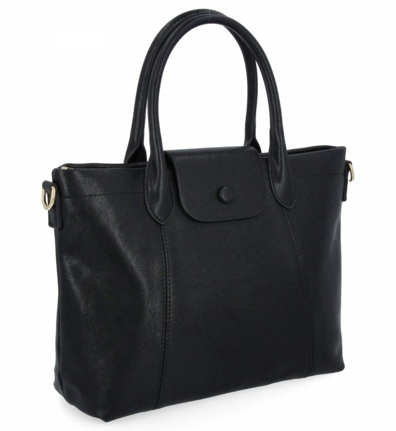 Klasyczna Torebka Damska firmy Herisson Czarna