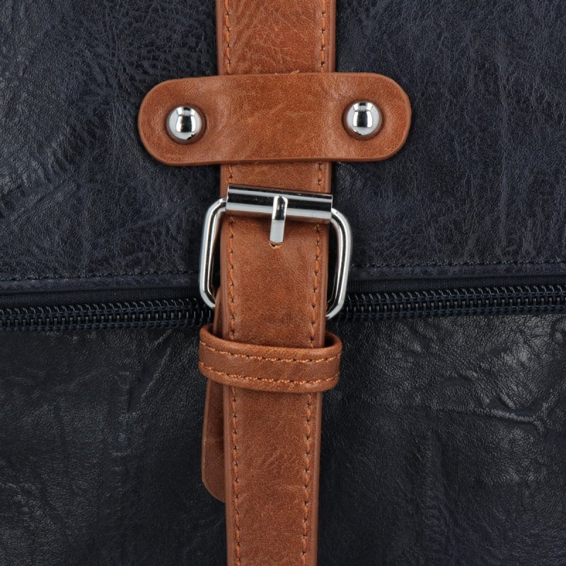 Plecak Damski Vintage firmy Herisson Granatowy