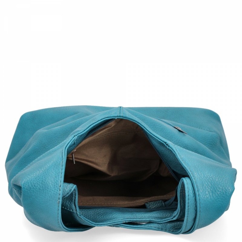 Uniwersalna Torebka Damska Shopper Bag firmy Hernan Turkusowa