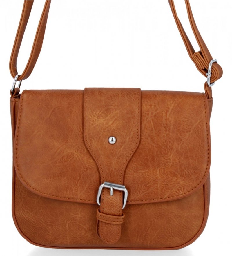 BEE BAG Torebka Damska Listonoszka Andrea Ruda