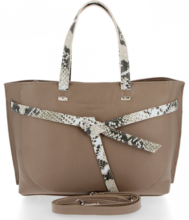 Torebka Skórzana VITTORIA GOTTI Made in Italy Ziemista