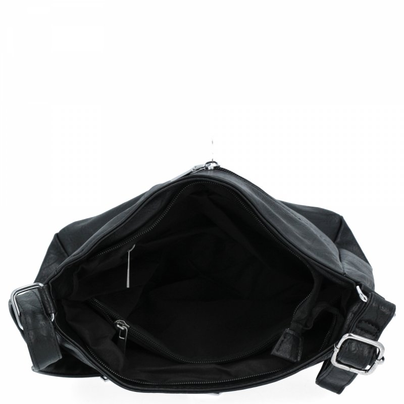 Miejska Torebka Damska Listonoszka firmy Herisson Czarna