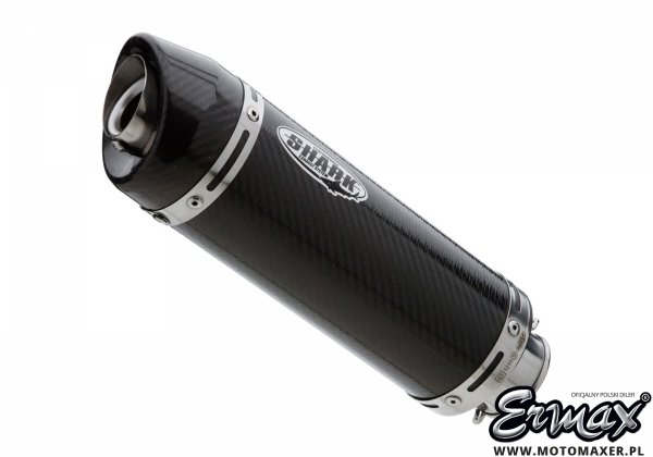 Sportowy wydech SHARK Street GP carbon full system Kawasaki Z650 / Ninja 650 2021 - 2022 EURO5