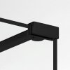 NEW TRENDY - Kabina Walk In New Modus BLACK 130X200 EXK-0252