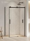 NEW TRENDY Kabina prysznicowa SOFTI BLACK 110x120x200 EXK-3974
