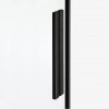 NEW TRENDY Kabina prysznicowa przesuwna SMART BLACK 110x90 EXK-4130