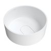 OMNIRES Umywalka nablatowa, ø42 cm CADENCE M+ biały mat