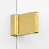 NEW TRENDY Kabina prysznicowa walk in Avexa Gold Brushed 80cm szkło 8mm EXK-7013