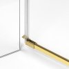 NEW TRENDY Kabina przyścienna AVEXA GOLD SHINE 80x110x200 EXK-2128/EXK-2098 POLSKA PRODUKCJA