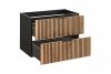 COMAD Szafka podumywalkowa XILO BLACK WOTAN 82-80-D-2S