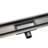 AQUALINE Odpływ liniowy podłogowy 2w1 70cm grafitowy LG04700