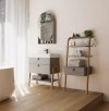 KROFAM - Szafka pod umywalkę MOSS 70 cm, szaro zielony  MO 7070-65Z-S
