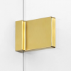 NEW TRENDY Kabina prysznicowa walk in Avexa Gold Brushed, jednoelementowa, z wieszakiem relingowym. Grubość szkła 8mm 70x200 EXK-7034