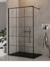 NEW TRENDY - Kabina Walk In New Modus BLACK 70X200 EXK-0244
