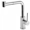 TRES - Bateria zlewozmywakowa stojąca z wyciąganą wylewką TOP-TRES chrom 162438