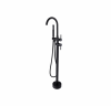 BESCO - Bateria wannowa wolnostojąca ILLUSION CZARNA MATOWA BW-II-CZ wysokość 118cm 