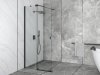 BESCO Kabina ścianka ruchoma WALK-IN VAYO BLACK 100cm VYB-100-200C