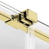 NEW TRENDY kabina prysznicowa narożna prostokątna Smart Light Gold złota 120x80 cm EXK-4238