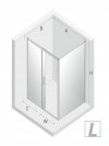 NEW TRENDY - Kabina prostokątna prysznicowa drzwi przesuwne 110x90x200 PRIME BLACK PL PRODUKCJA
