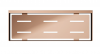OMNIRES koszyk prysznicowy, 30 x 5 x 11 cm miedź UN10335CP