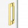 NEW TRENDY Kabina prysznicowa PRIME LIGHT GOLD drzwi przesuwne 100x80x200  D-0420A/D-0223B