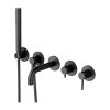 OMNIRES Bateria wannowa 5-otworowa podtynkowa grafit Y1237/1SGR