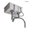 Oltens Stalvask zlewozmywak stalowy 1,5-komorowy 58x44 cm stal polerowana 71200100