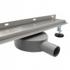 AQUALINE Odpływ przyścienny 2w1 z obrotowym syfonem 360° 60cm LSR04600
